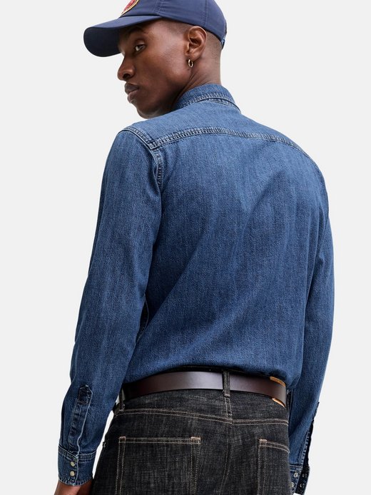 Herren Jeanshemd - 2er Pack Western