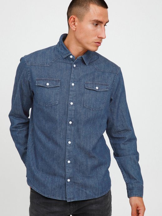Herren Jeanshemd - BHNANTES