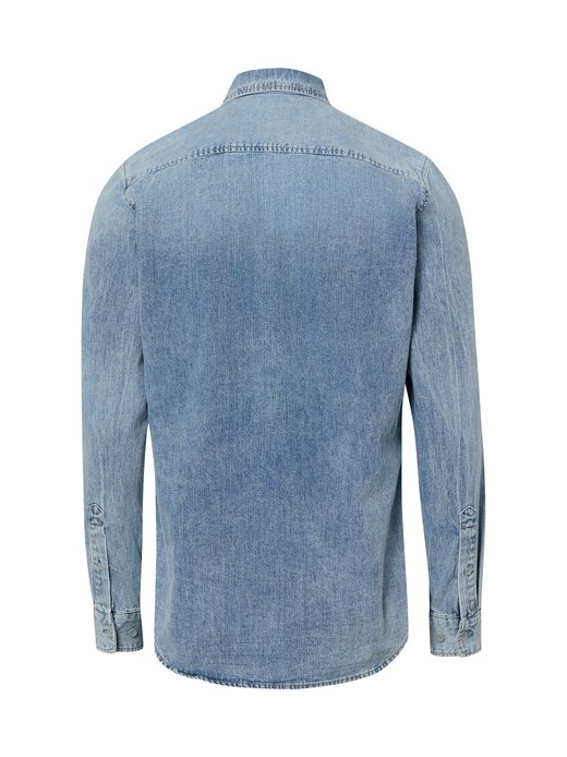 Herren Jeanshemd - Marine