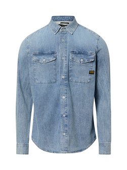 Herren Jeanshemd - Marine