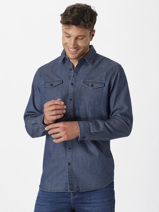 Herren Jeanshemd - Regular Fit
