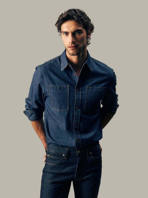 Herren Jeanshemd - Shirt