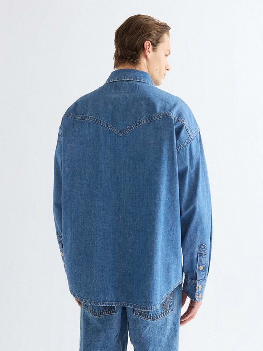 Herren Jeanshemd - Super Western