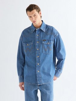 Herren Jeanshemd - Super Western