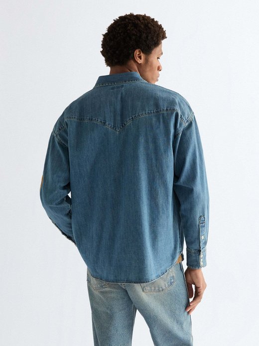 Herren Jeanshemd - Western