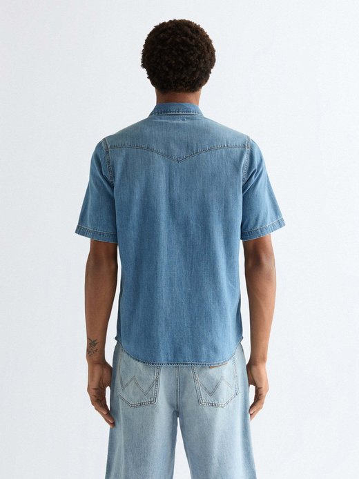 Herren Jeanshemd - Western