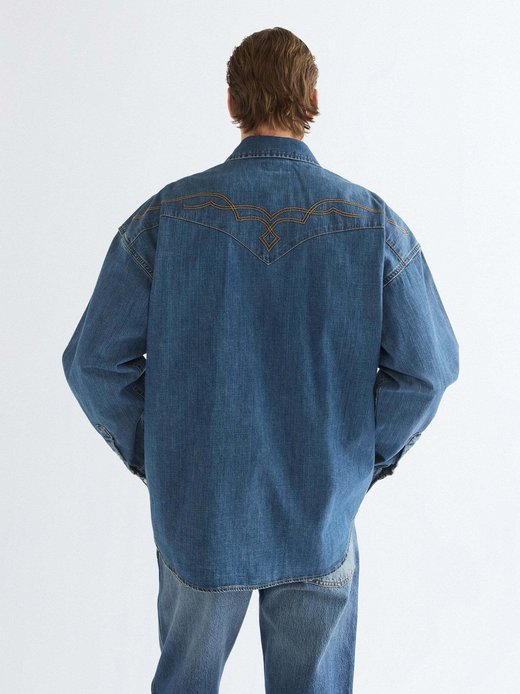 Herren Jeanshemd - Western