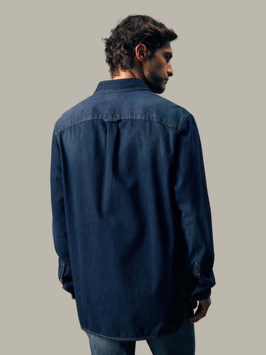 Herren Jeanshemd -