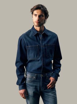 Herren Jeanshemd -