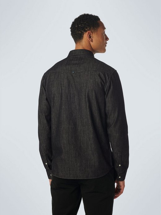 Herren Jeanshemd