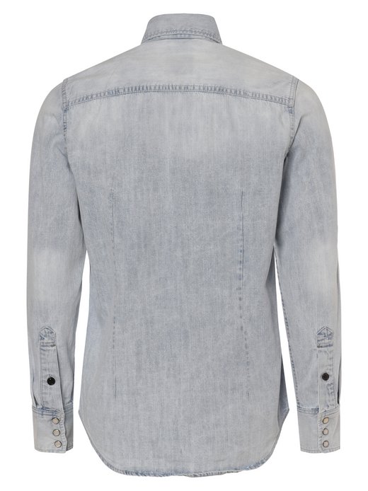 Herren Jeanshemd