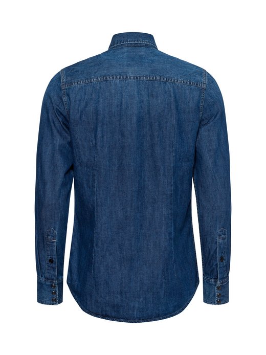 Herren Jeanshemd