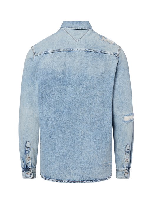 Herren Jeanshemd