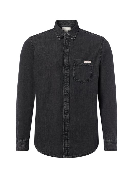 Herren Jeanshemd