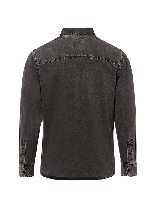 Herren Jeanshemd