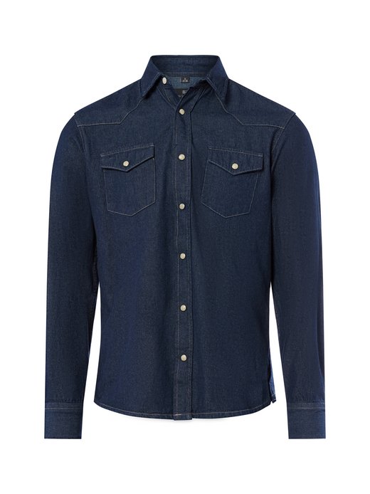Herren Jeanshemd