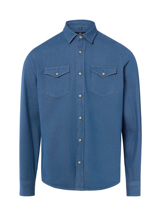 Herren Jeanshemd