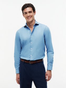 Herren Jeanshemd