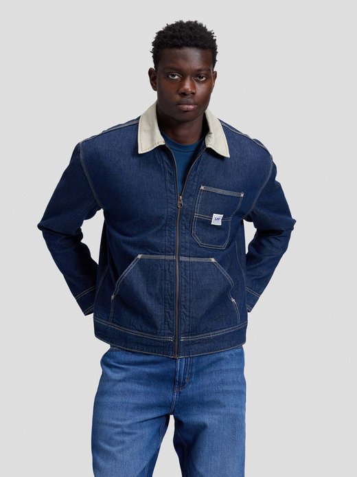 Herren Jeansjacke - 91W Lined Workwear