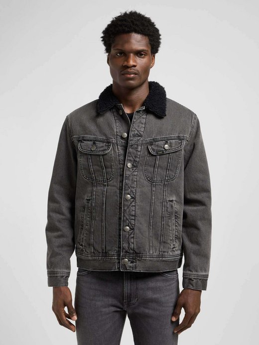 Herren Jeansjacke - Sherpa