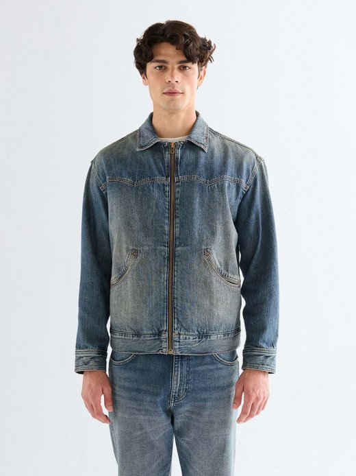 Herren Jeansjacke - Trailrider