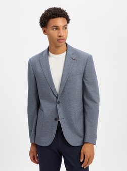 Herren Jersey-Sakko mit Wollanteil