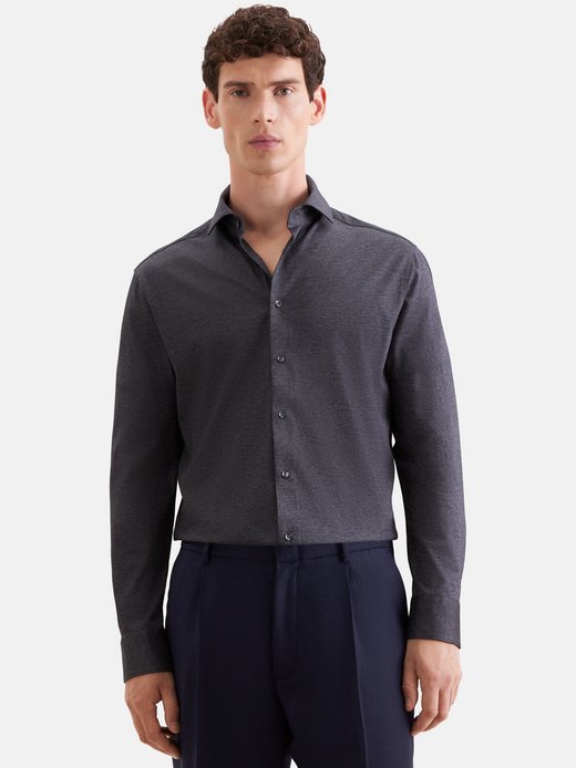 Herren Jerseyhemd - Regular Fit