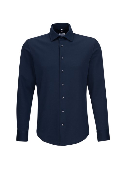 Herren Jerseyhemd - Shaped Fit
