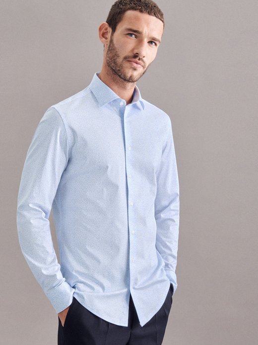 Herren Jerseyhemd - Shaped Fit