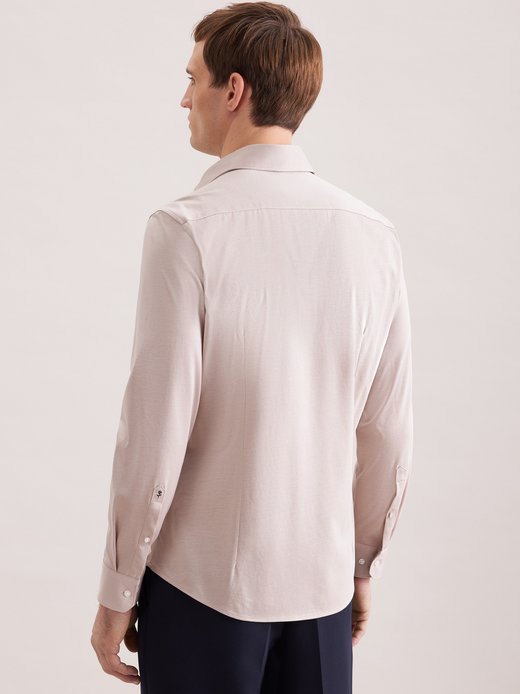 Herren Jerseyhemd - Shaped Fit