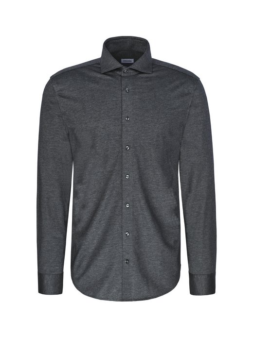 Herren Jerseyhemd - Shaped Fit