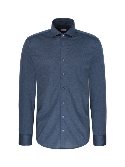 Herren Jerseyhemd - Shaped Fit