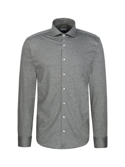 Herren Jerseyhemd - Shaped Fit