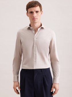 Herren Jerseyhemd - Shaped Fit