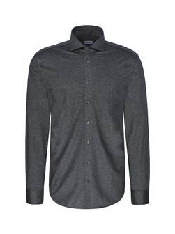 Herren Jerseyhemd - Shaped Fit