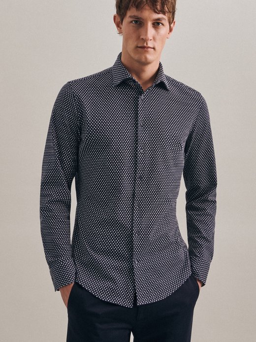 Herren Jerseyhemd - Slim Fit