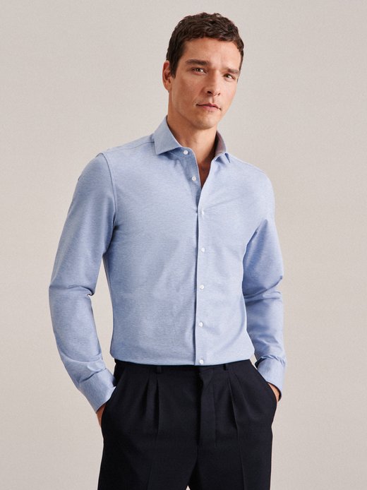 Herren Jerseyhemd - Slim Fit