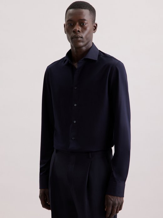 Herren Jerseyhemd - Uni