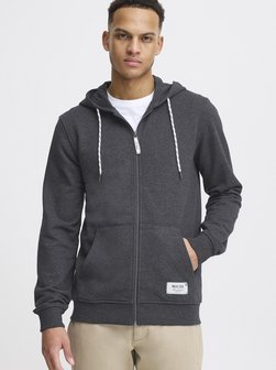 Artikelbild Herren Kapuzenfleecejacke - IDPlayno von Indicode in anthrazit uni