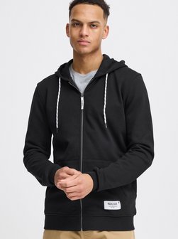 Artikelbild Herren Kapuzenfleecejacke - IDPlayno von Indicode in schwarz uni