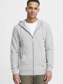 Artikelbild Herren Kapuzenfleecejacke - IDPlayno von Indicode in grau uni