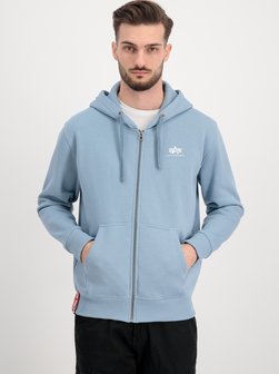 Artikelbild Herren Kapuzenjacke von Alpha Industries in blau uni