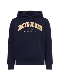 Artikelbild Herren Kapuzenpullover - JJEcaleb von Jack & Jones in marine uni
