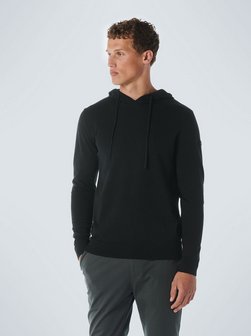 Artikelbild Herren Kapuzenpullover von No Excess in schwarz uni