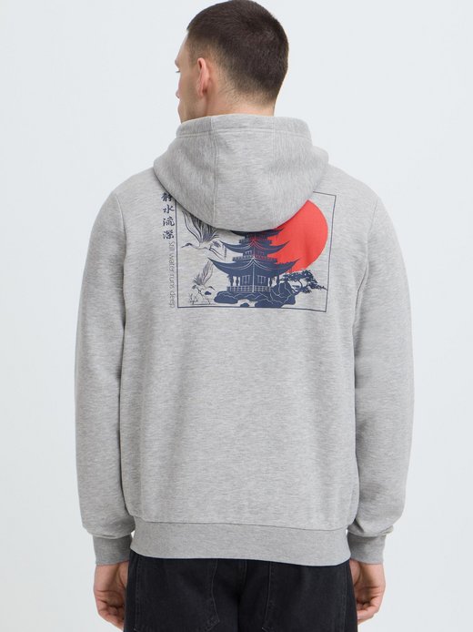 Herren Kapuzensweatjacke - BHJapa Backprint