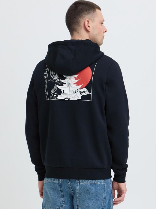 Herren Kapuzensweatjacke - BHJapa Backprint