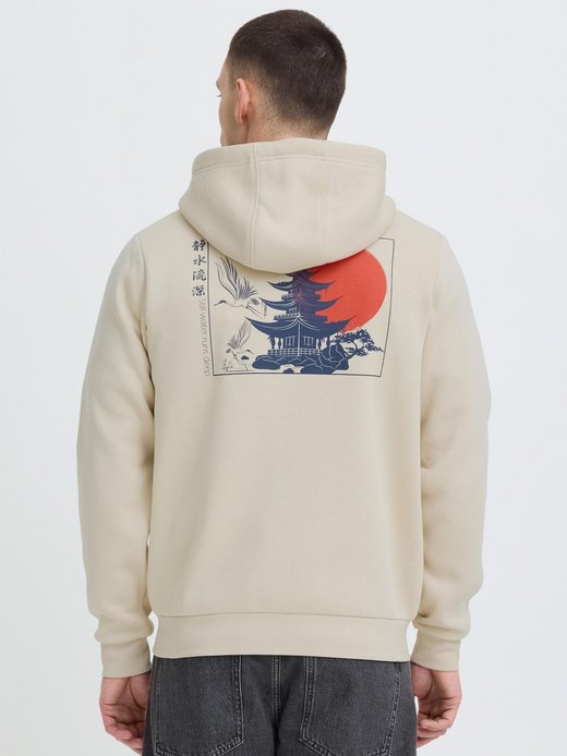 Herren Kapuzensweatjacke - BHJapa Backprint