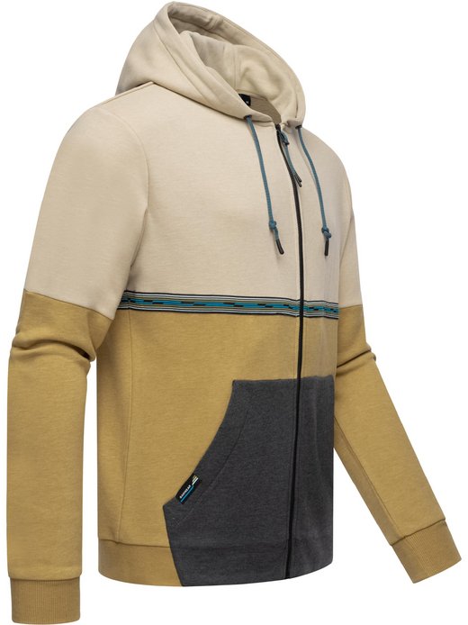 Herren Kapuzensweatjacke - Blocky