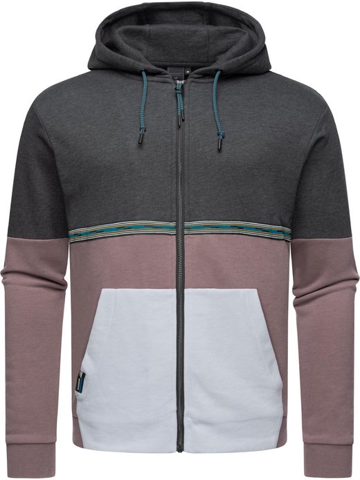 Herren Kapuzensweatjacke - Blocky