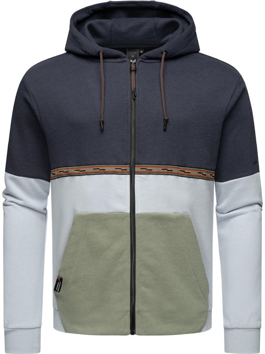 Herren Kapuzensweatjacke - Blocky